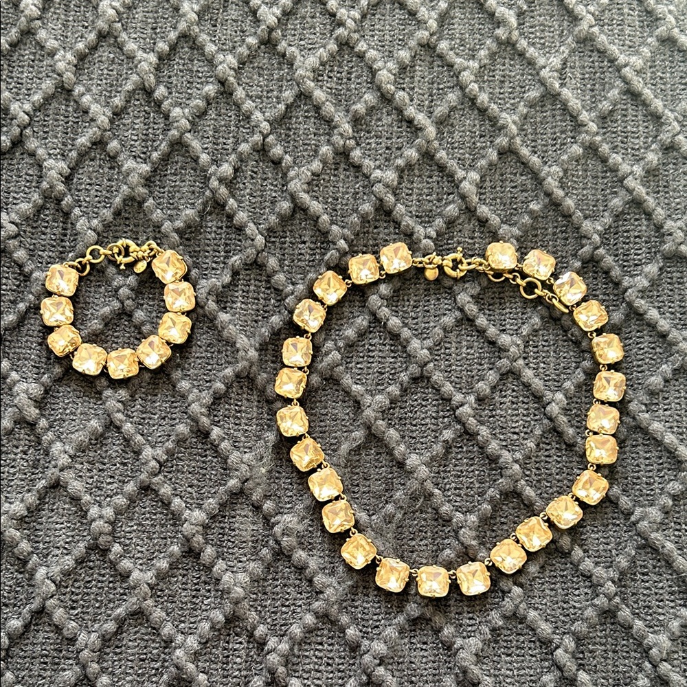 J. Crew Gold Bracelet Set